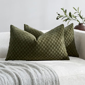 Violette Casa Sonia Rectangular Chenille Cushion Covers