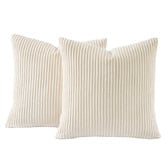 Violette Casa Gracie Corduroy Velvet European Pillowcases