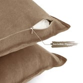 Violette Casa Pipetio Linen &amp; Cotton Cushion Covers