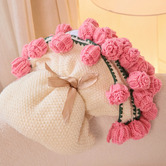 Violette Casa 3-in-1 Rosebud Knit Throw