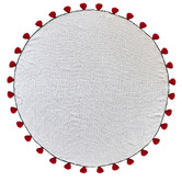 Violette Casa Thalia Rosebud Knitted Throw