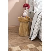 Violette Casa Sage Gingham Washed Cotton Quilt Cover Set