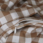 Violette Casa Gingham Washed Cotton Sheet Set