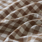 Violette Casa Gingham Washed Cotton European Pillowcases