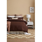 Violette Casa Gingham Washed Cotton European Pillowcases