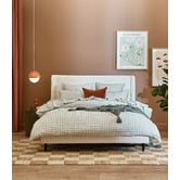 Violette Casa Gingham Washed Cotton Standard Pillowcases