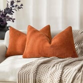 Violette Casa Clare Rectangular Chenille Cushion Covers