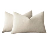 Violette Casa Clare Rectangular Chenille Cushion Covers