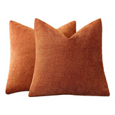 Violette Casa Clare Square Chenille Cushion Covers