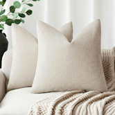 Violette Casa Clare Square Chenille Cushion Covers