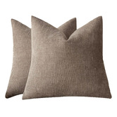 Violette Casa Clare Square Chenille Cushion Covers