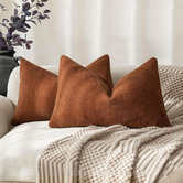 Violette Casa Clare Rectangular Chenille Cushion Covers