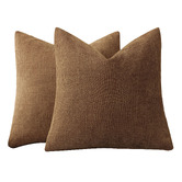 Violette Casa Clare Square Chenille Cushion Covers
