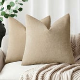 Violette Casa Clare Square Chenille Cushion Covers