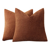Violette Casa Clare Square Chenille Cushion Covers