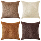 Violette Casa 4 Piece Ardian Corduroy Velvet Cushion Cover Set