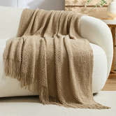 Violette Casa Fassett Knitted Throw