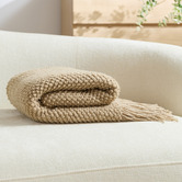 Violette Casa Fassett Knitted Throw