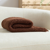 Violette Casa Fassett Knitted Throw