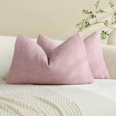 Violette Casa Aria Rectangular Chenille Cushion Covers