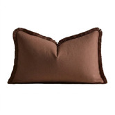 Violette Casa Solace Rectangular Linen &amp; Cotton Cushion Covers