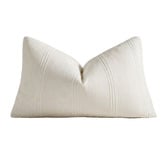 Violette Casa Kenna Rectangular Linen-Blend Cushion Covers