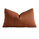 Violette Casa Kenna Rectangular Linen-Blend Cushion Covers