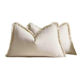 Violette Casa Solace Rectangular Linen &amp; Cotton Cushion Covers