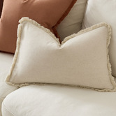 Violette Casa Solace Rectangular Linen &amp; Cotton Cushion Covers
