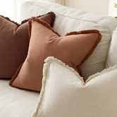 Violette Casa Solace Linen &amp; Cotton Cushion Covers