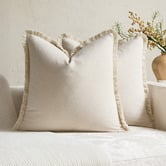 Violette Casa Solace Linen &amp; Cotton Cushion Covers