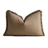 Violette Casa Solace Rectangular Linen &amp; Cotton Cushion Covers