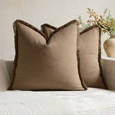 Violette Casa Solace Linen &amp; Cotton Cushion Covers