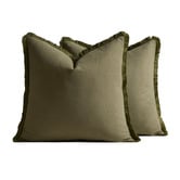 Violette Casa Solace Linen &amp; Cotton Cushion Covers