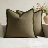 Violette Casa Solace Linen &amp; Cotton Cushion Covers