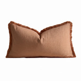 Violette Casa Solace Rectangular Linen &amp; Cotton Cushion Covers