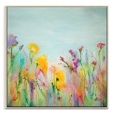 Our Artists&#039; Collection Musical Garden Abstract Wall Art