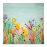 Our Artists' Collection Musical Garden Abstract Wall Art | Temple & Webster