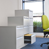 Rein Office Remo Steel 2 Drawer Filing Cabinet