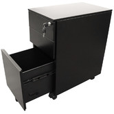 Rein Office Remo Steel Slimline Mobile Pedestal