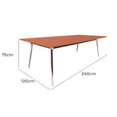 Rein Office Lawson Air Single Stage Boardroom Table