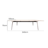 Rein Office Lawson Air Single Stage Boardroom Table