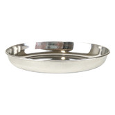 Cattitude Kitty Oval Stainless Steel Cat Saucer