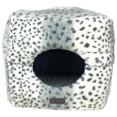 Cattitude Snow Leopard Multi-Cube Cat Bed