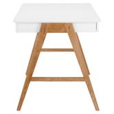 Temple &amp; Webster White Torsby Office Writing Desk