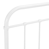 Temple &amp; Webster White Bailey Metal Bed Frame