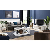 Temple &amp; Webster Hamptons Coastal-Style Coffee &amp; Side Table Set