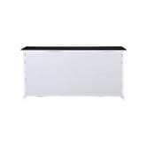 Temple &amp; Webster Black Top Hamptons Large Sideboard Buffet