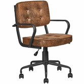 Temple &amp; Webster Hugo Retro Home Office Chair