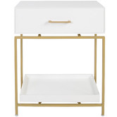 Temple &amp; Webster Kylie Bedside Table